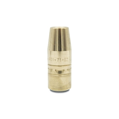 Air-Cooled Bore Nozzle, Heavy-Duty, Slip-On, 5/8 in Straight Bore, 1/8 in Recess, Tapered, Brass
