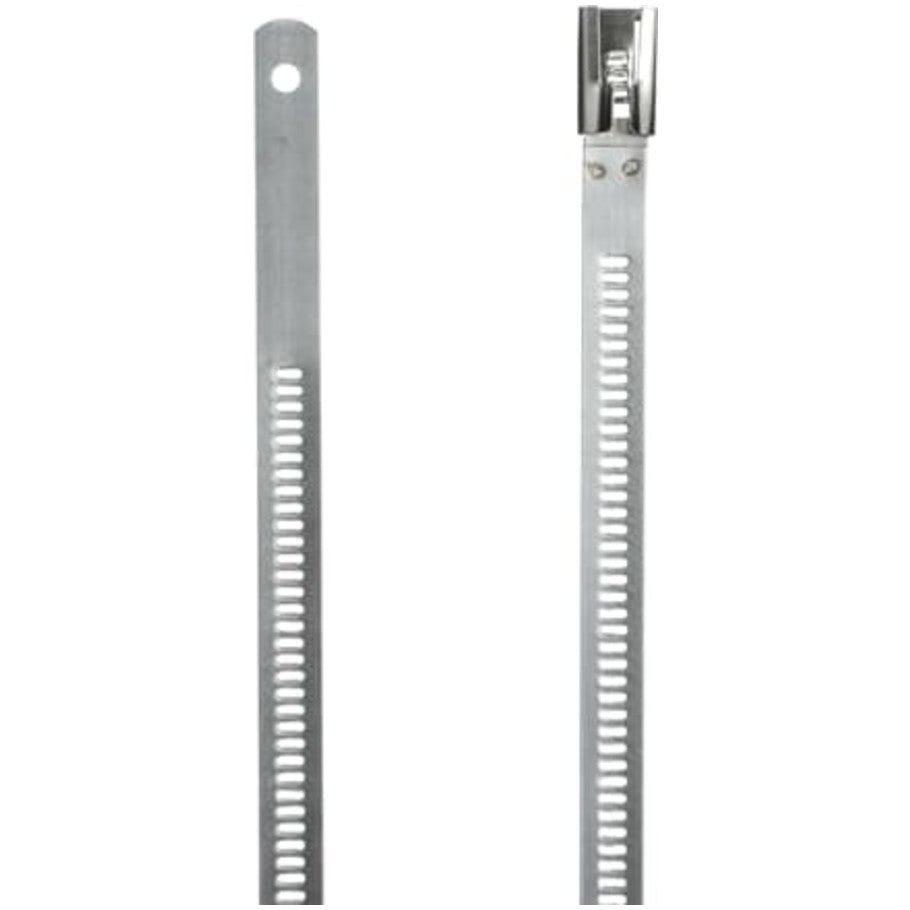 Multi Lok Cable Tie, 316 Stainless Steel, 12 in. L