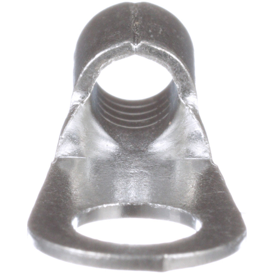 Pan-Term P8-14R-Q Ring Terminal, Bare, 8 AWG, 1/4" Stud, PK25