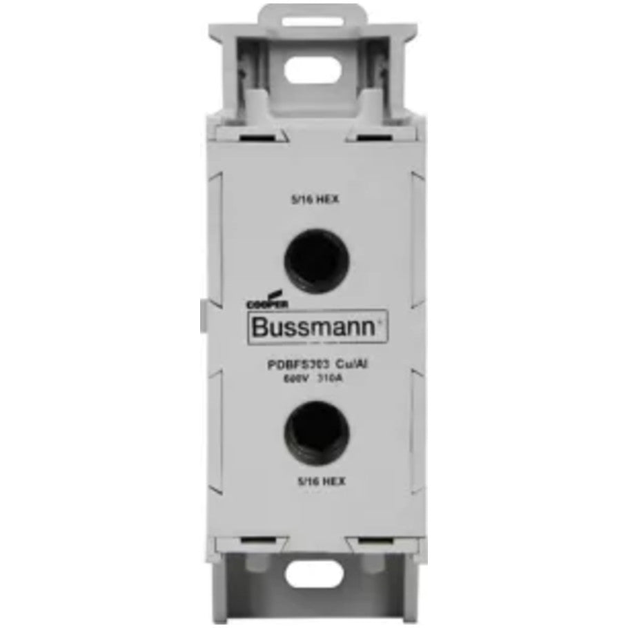 PDBFS Series Power Distribution Blocks, 310A Connection, Line 350kcmil- 6, Load 350kcmil- 6