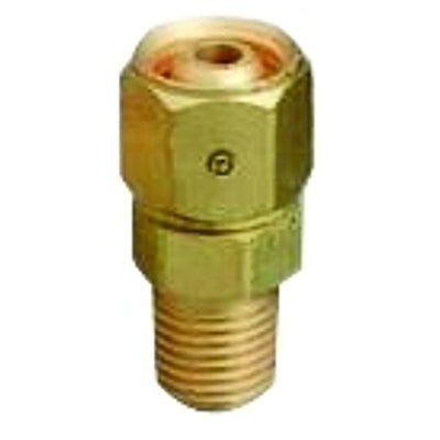 Brass Hose Adaptor, Male/Female Swivel, B-Size, RH