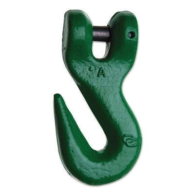 Quik-Alloy Grab Hooks, 3/8 in, 8,800 lb, Painted Green