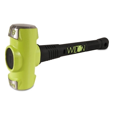 B.A.S.H Unbreakable Handle Sledge Hammer, 8 lb Head, 16 in Ergonomic Handle