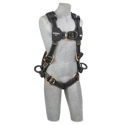 3M 1113331 ExoFit NEX Arc Flash Positioning/Climbing Harnesses, D-Ring; Buckle, Medium