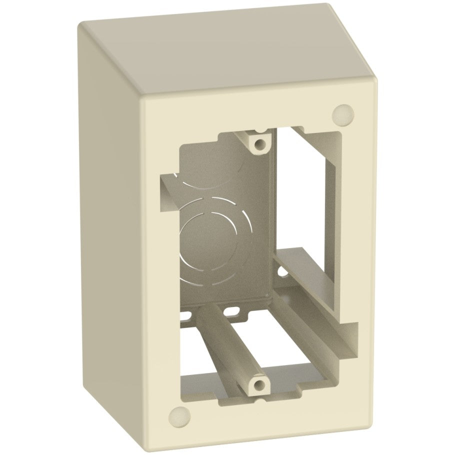 Non-Metallic Low Voltage Deep Outlet Box With Adhesive For LD Series Raceway