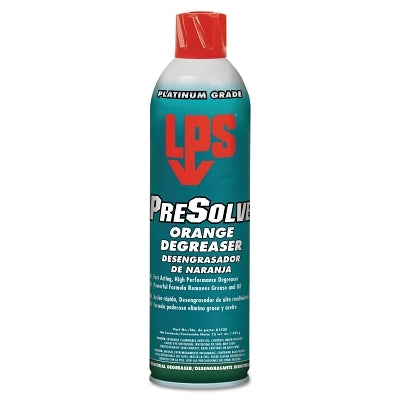 PreSolve Orange Degreaser, 15 oz, Aerosol Can, Orange