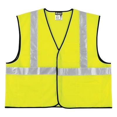 Class II Economy Safety Vest, Solid, 4X-Large, Lime