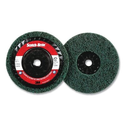 3M 638060-29936 Clean and Strip XT Pro and XT Pro Extra Cut Disc, 5 in dia, 12000 RPM, Aluminum Oxide
