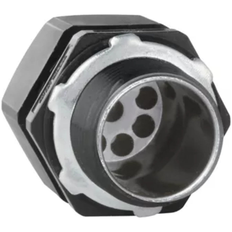 Eaton Crouse-Hinds series NCGS solar cord grip, Hole cable diameter: 7 mm, Nylon, 19 holes, 2",  12 AWG,  10 AWG, 1000V PV cable