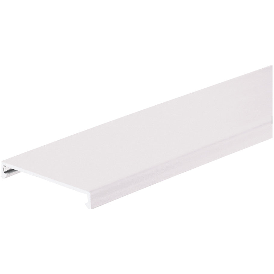 Panduct C1WH6-F Cover with Film, White, PVC, 0.35"x1.25", PK6