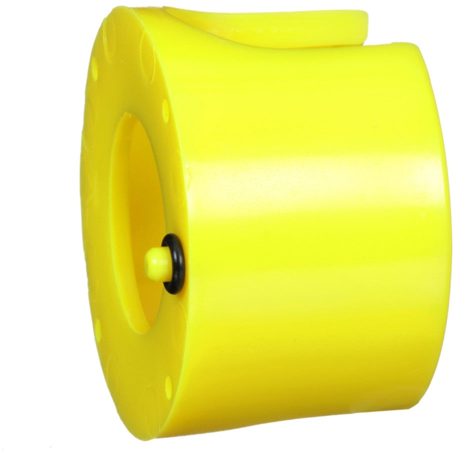 Mushroom Button Guard, KR8/9   SKR8/9 Operator, Yellow, Plastic