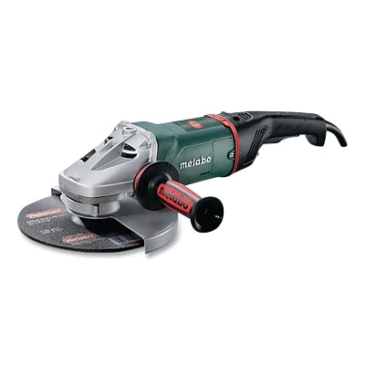 Large Angle Grinder, 7 in dia, 15 A, 6600 RPM, 5/8 in-11 UNC, Loops Handle included