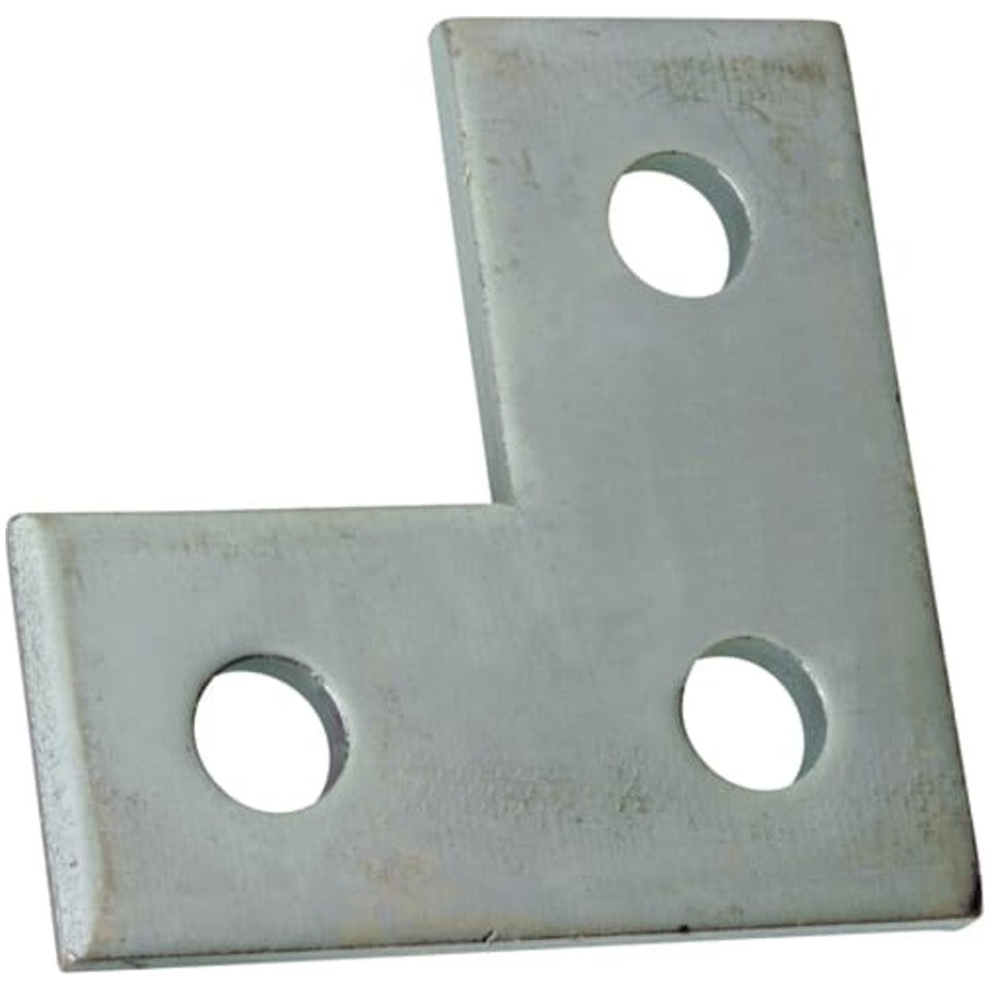 Superstrut Steel Flat Corner Bracket With Electrogalvanized Finish