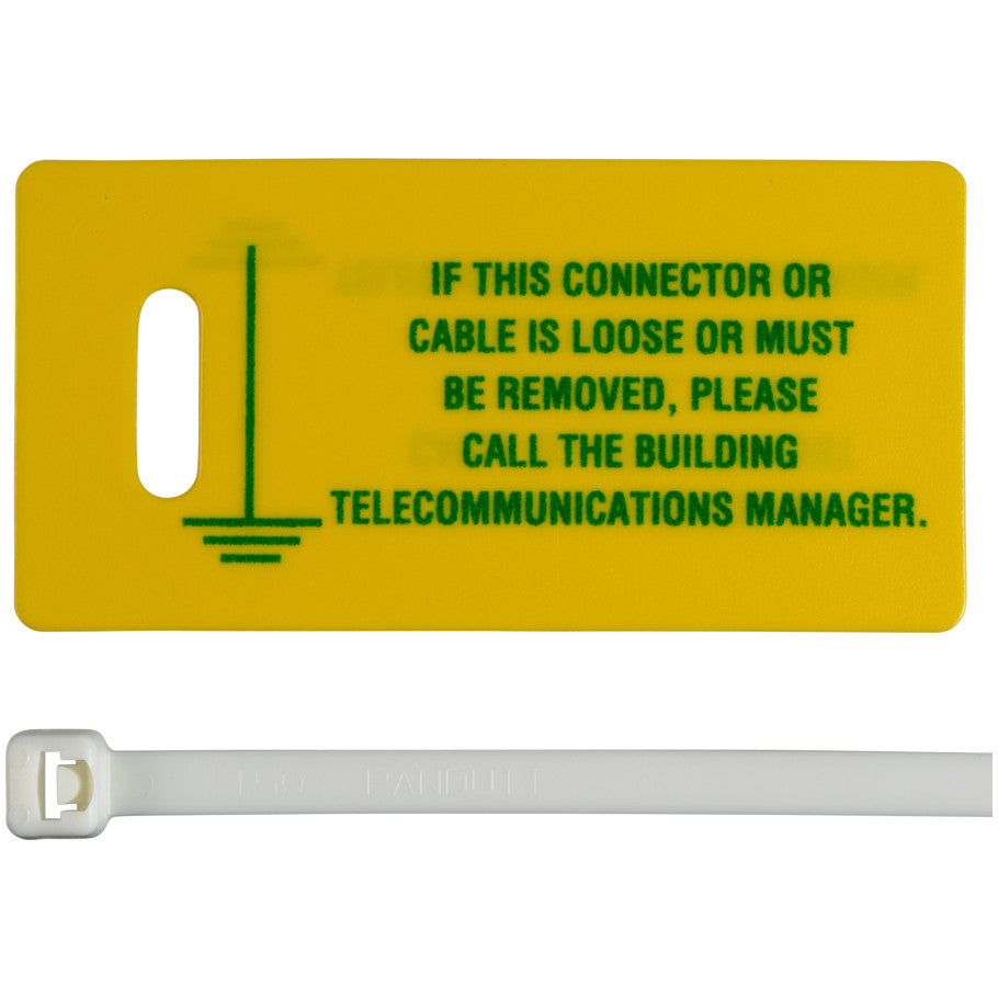 Telcommunications Grounding and Bonding Conductor Label Kit