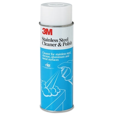 3M 140020 Stainless Steel Cleaner and Polish, 21 oz Aerosol Can