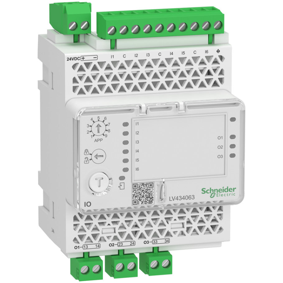 I/O Module, 24V dc, 6 Digital/1 Analog Input, 3 Digital Output, 165 mA, 35 mm DIN Rail Mount, 116 H x 71.7 W x 70.6 mm D