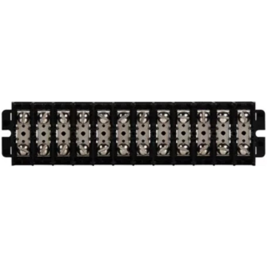 KU Series Short Terminal Block, Base Mount Double Row, 600V, 60A, 12-Poles