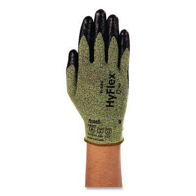 11-550 Cut Resistant Gloves, Size 9, Green/Black