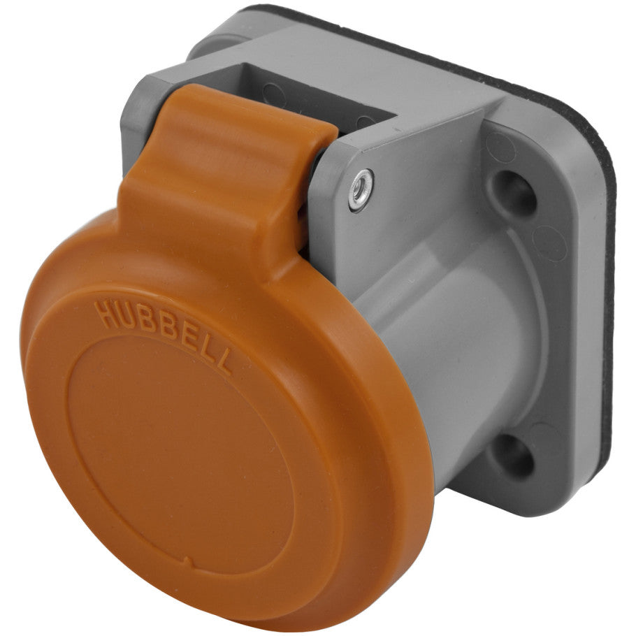 Non-Metallic Weatherproofing Cover, For Single Pole Devices, Orange