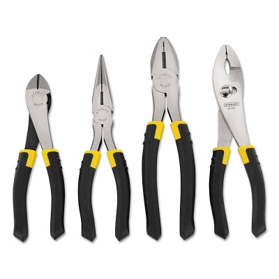 BI-MATERIAL PLIER SET -4 PIECES