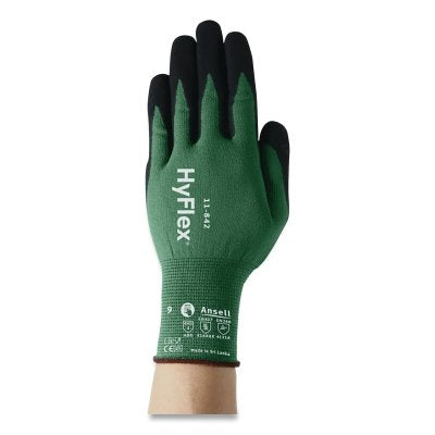 11-842 Multi-Purpose Gloves, 6, Green/Black