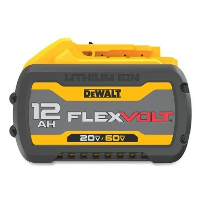 MAX* Cordless Tool Battery, 20 V/60 V, Lithium-ion, 12.0 Ah, FLEXVOLT, 1 EA/EA