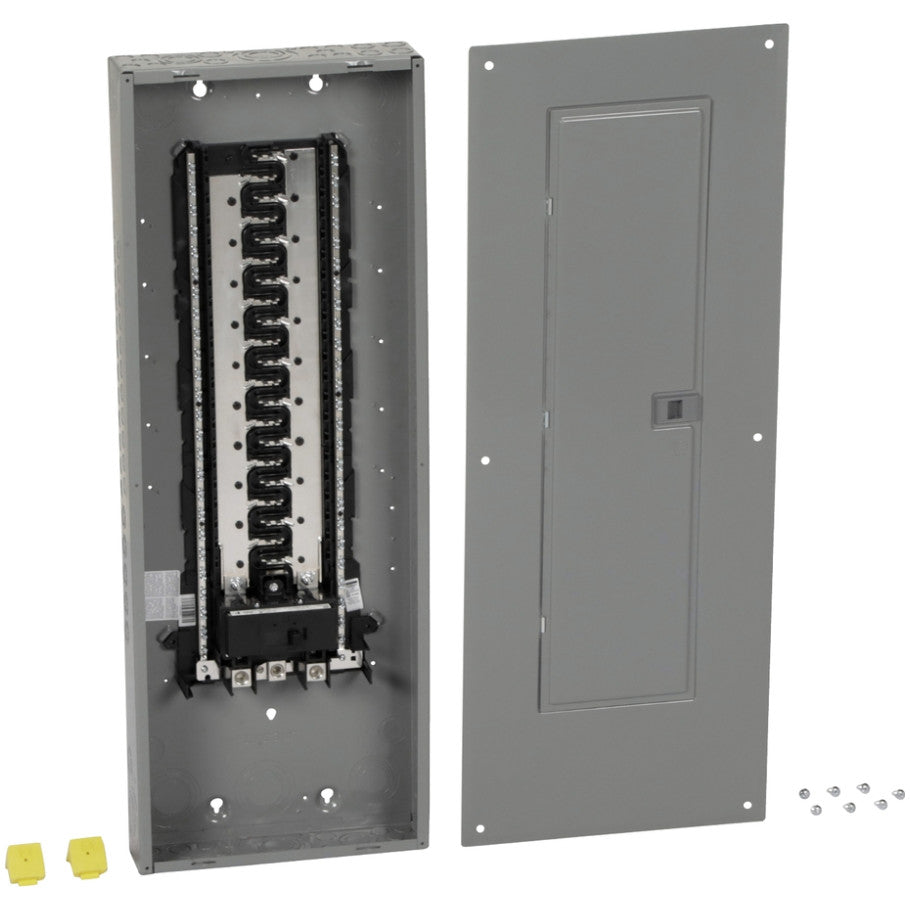 Homeline Load Center, Main Breaker, Indoor, 200A 120/240V 1 Phase, 42 Single Pole/84 Tandem