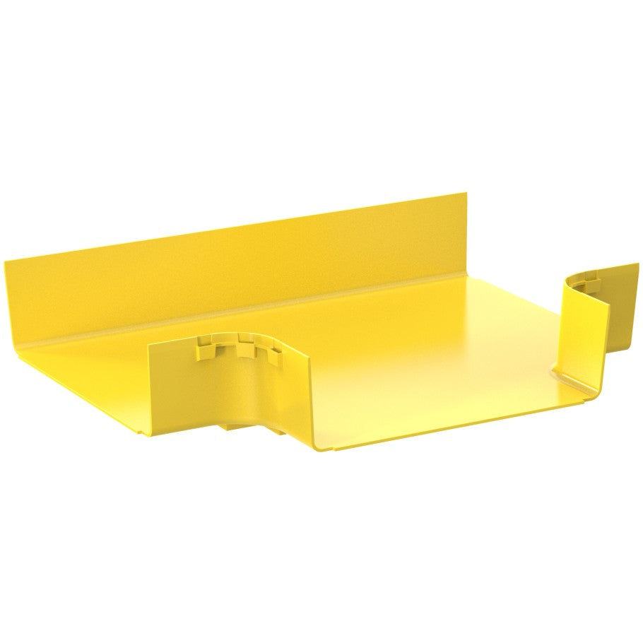 FiberRunner Horizontal Tee, 12x4, Yellow