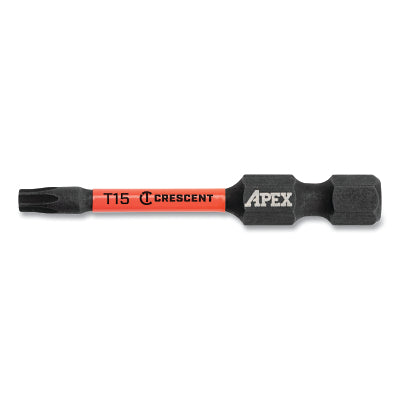 VORTEX Impact Power Bit, Torx, T20 x 2 in, 4 EA/BX