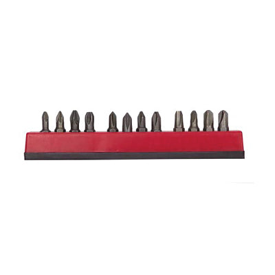 12-Pc Insert Bit Set, Cross Point, Includes Pozi-Driv, Frearson, Phillips Pin, and Torq-Set