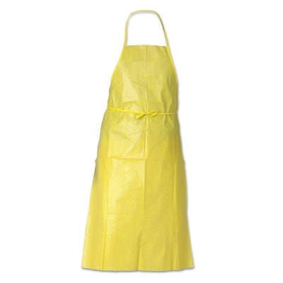 A70 Chemical Spray Protection Aprons, 44 in, Yellow