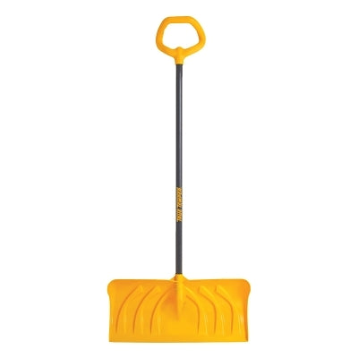 Poly VersaGrip Snow Pushers, 11 in x 24 in, Square Point Blade, 52 3/4 in L