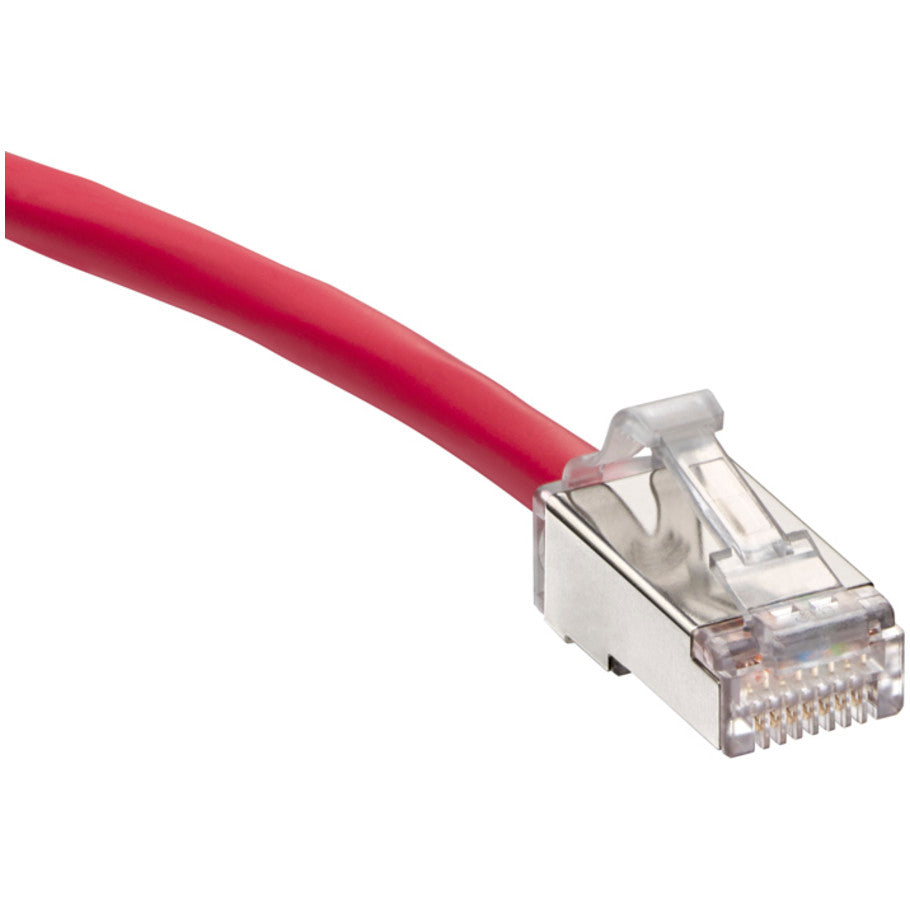 Cat 6A Small Diameter High FlexPatch Cord, Red, 5 ft.