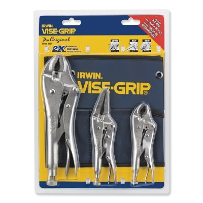 Vise-Grip The Original 3 Pc Locking Pliers Set, 5 in/ 6 in/10 in Pliers