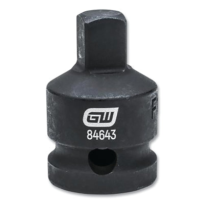 Impact Extension, 1/2 in Dr, 10 in L, Pin Hole