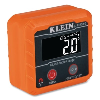Digital Angle Gauge and Level, 2.36 in L, Includes Batteries/Instruction Manual/Soft Carrying Case