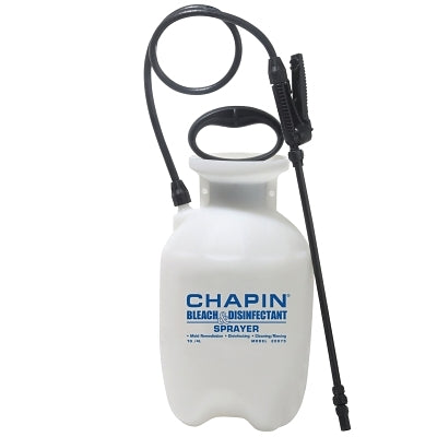 Bleach and Disinfectant Sprayer, 1 gal, 12 in Extension, 34 in Hose