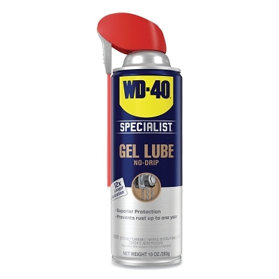 Specialist Gel Lube No-Drip, 10 oz, Aerosol Can with Straw