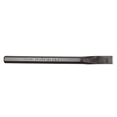 Cold Chisel, 5-1/4 in L, 3/8 in Cutting Width, Black Oxide