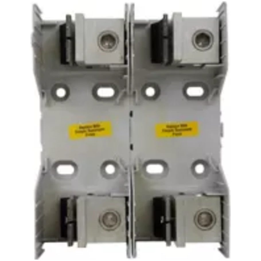 Fuse Blocks and Fuse Holders, Class R, DIN Rail, Panel, 3-Pole, 30 A, 250 V, Pressure Plate, 10 to 8 (Copper) AWG