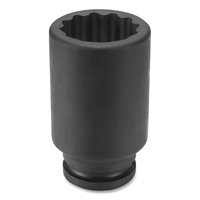 Impact Socket, 3/4 in Drive Size, 2 in Socket Size, Star, 12-point, Deep Length