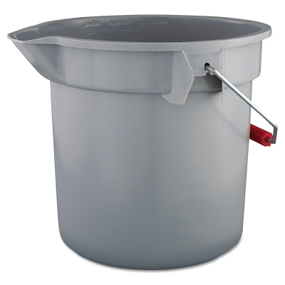 Brute Round Bucket 14 qt, Gray