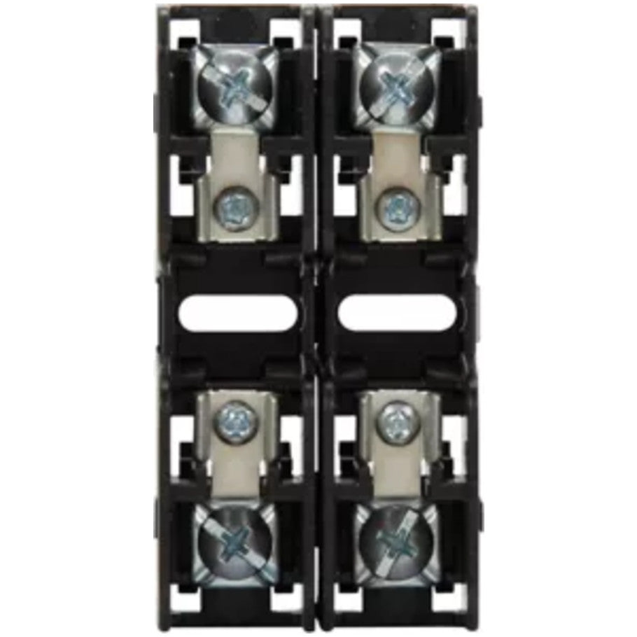 Fuse Blocks and Fuse Holders, Class CC, DIN Rail, Panel, 2-Pole, 30 A, 600 V, Pressure Plate, 18 to 10 (Copper) AWG