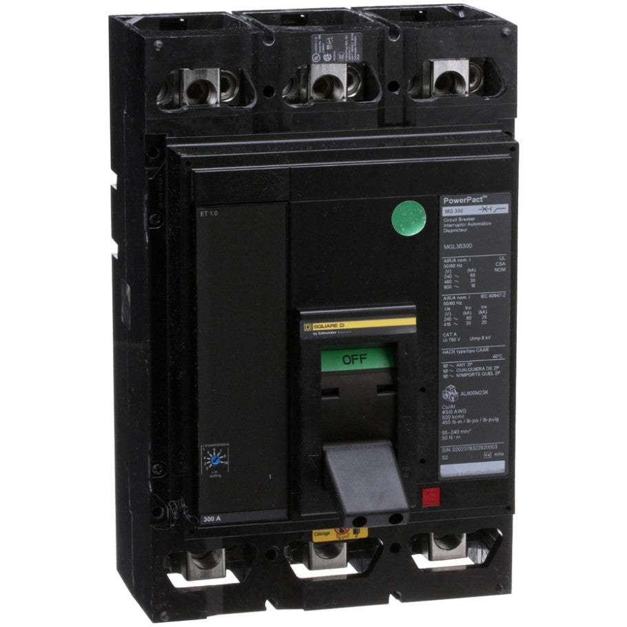 Molded Case Circuit Breaker, 700 A, 600 V, 3-Pole, Unit Mount, 25 kA