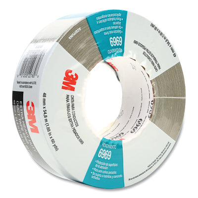 3M 021200-22780 6969 Extra Heavy Duty Duct Tape, 48 mm x 54.8 m x 10.7 mil, Olive