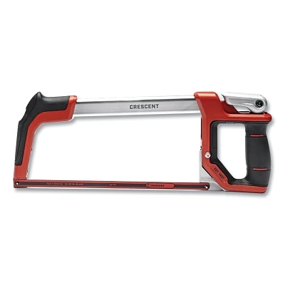 Fast Tension Hacksaw, 12 in L Blade, Dual Material Handle