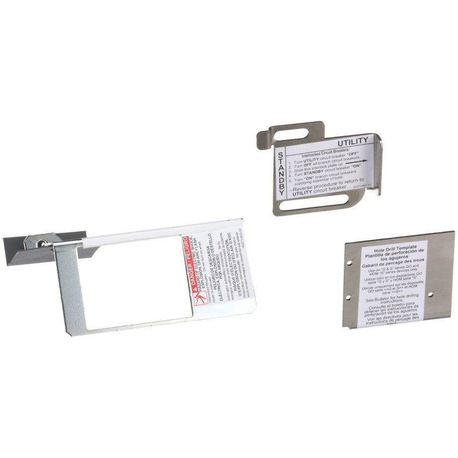 Homeline Interlock Kit, Generator Circuit Breaker, Low Amp, Outdoor, Clam Packaging