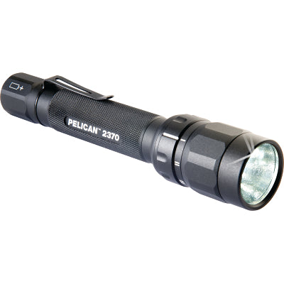 2370 Tactical Flashlight, 3.0 v, 6.43 in L, Black