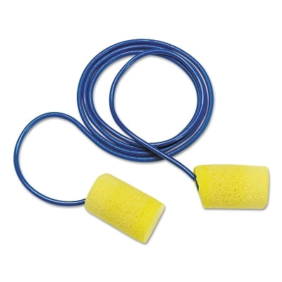3M 311-1106 E-A-R Classic Foam Earplugs, Yellow, Corded