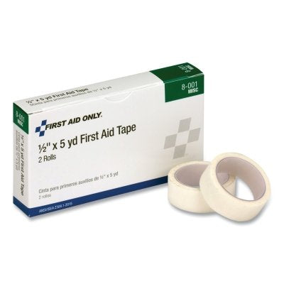 Medical Adheasive Tape, 1 in x 5 yd, Paper, 2/Box